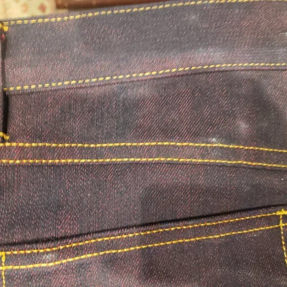 Gustin Japan Red Fire Selvedge Denim Jeans - Picture 11 of 12